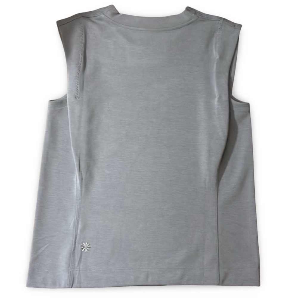 Athleta Seasoft Tank Sweatshirt | Coastline Blue Gray | XS - Picture 11 of 14